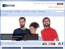 Tablet Screenshot of geffer.net